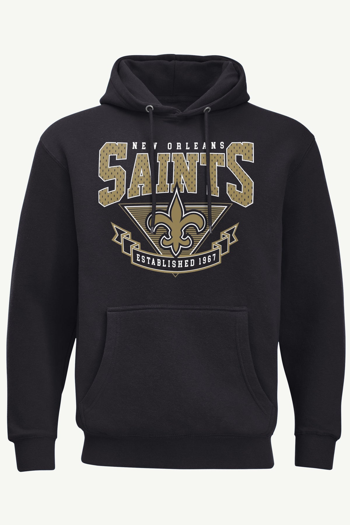 Starter Best Seller / MENS NEW ORLEANS SAINTS 80's INSPIRED HOODIE