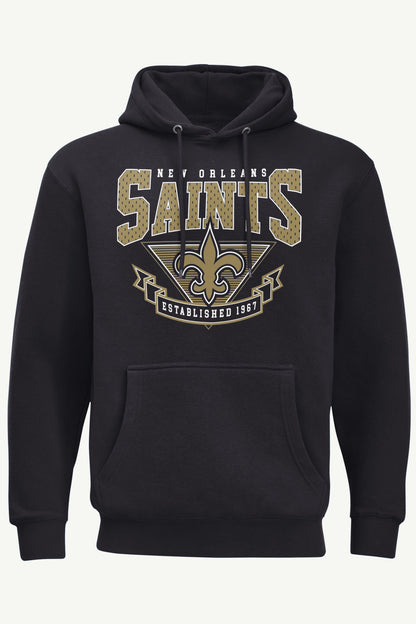 Starter Best Seller / MENS NEW ORLEANS SAINTS 80's INSPIRED HOODIE
