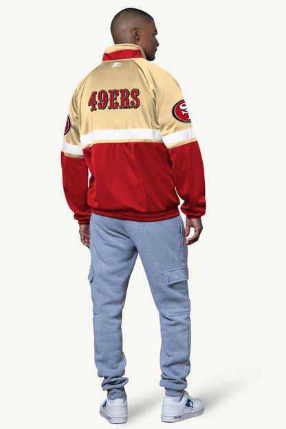 Starter Recommended / MENS SAN FRANCISCO 49ERS VETERAN TRACK JACKET