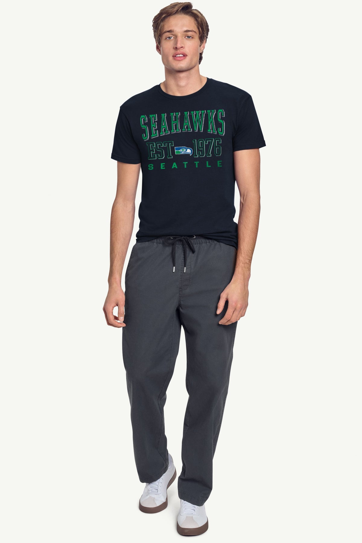 Starter Essential / MENS SEATTLE SEAHAWKS RETRO T SHIRT