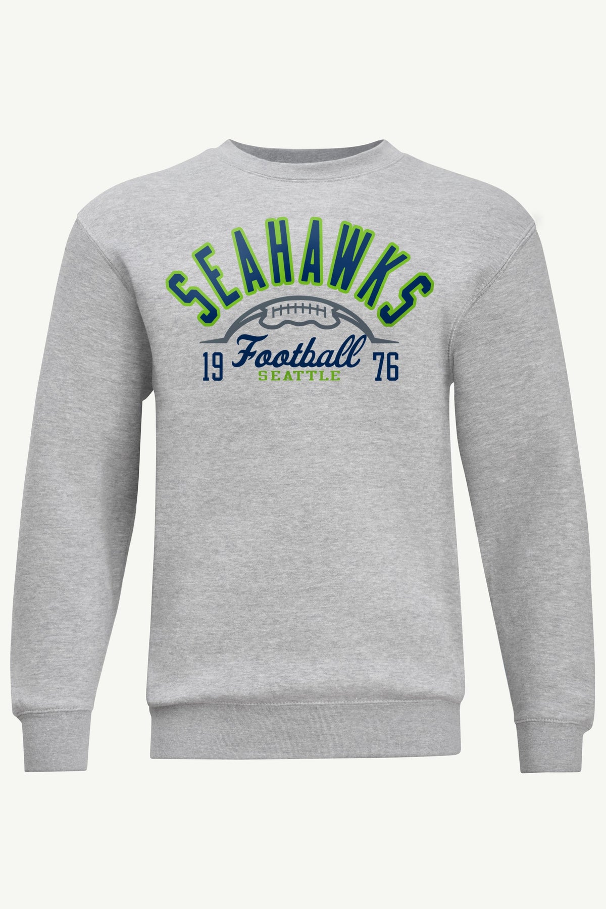 Starter Premium / MENS SEATTLE SEAHAWKS HALF BALL SWEATSHIRT
