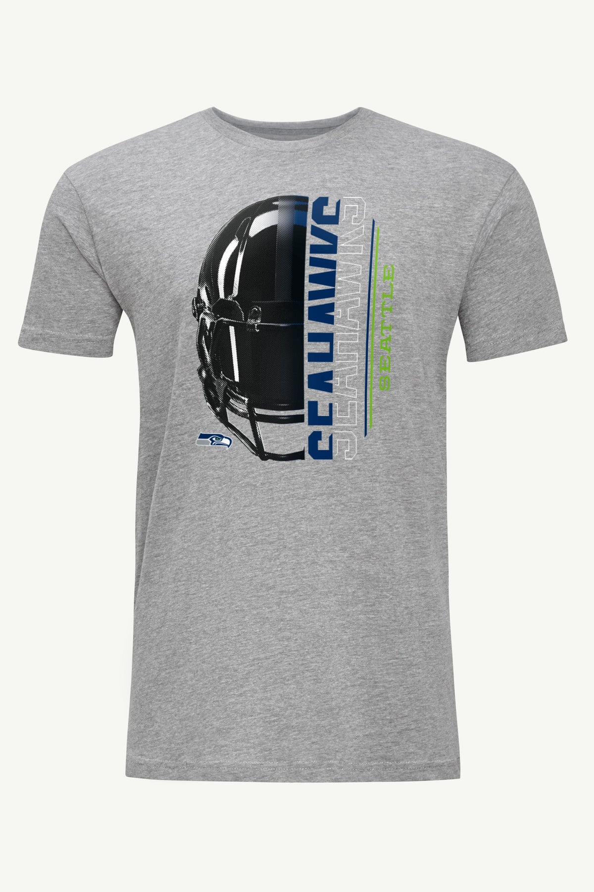 Starter Discount / MENS SEATTLE SEAHAWKS HALF HELMET T SHIRT