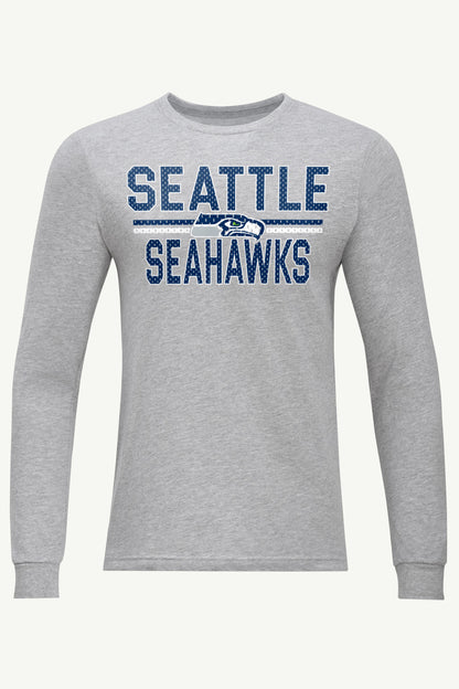 Starter Value / MENS SEATTLE SEAHAWKS MESH LOOK LONG SLEEVE T SHIRT