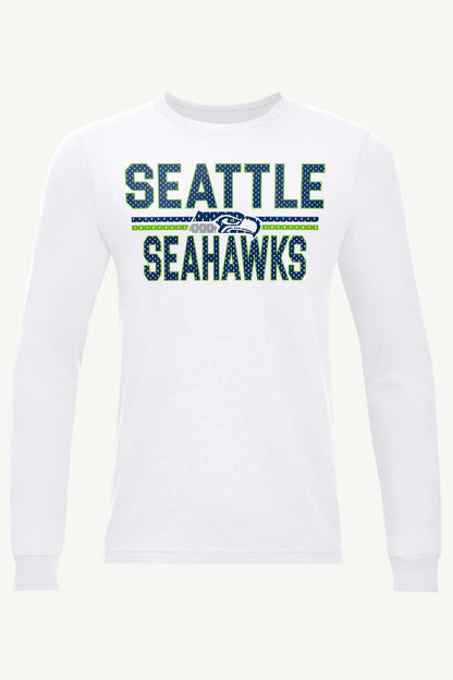 Starter Best Price / MENS SEATTLE SEAHAWKS MESH LOOK LONG SLEEVE T SHIRT