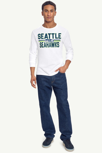 Starter Best Price / MENS SEATTLE SEAHAWKS MESH LOOK LONG SLEEVE T SHIRT
