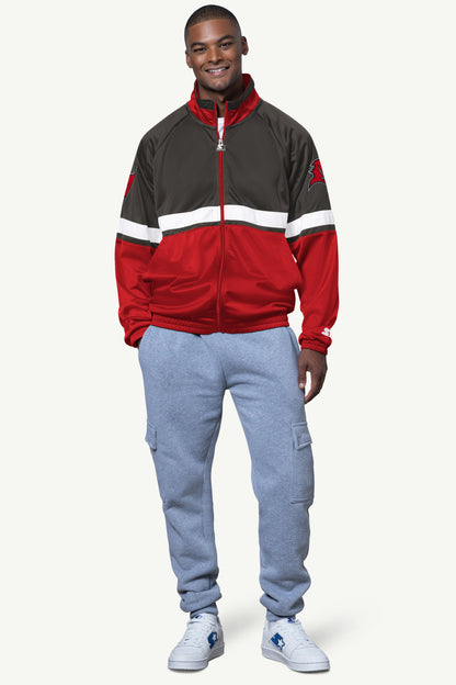 Starter Recommended / MENS TAMPA BAY BUCCANEERS VETERAN TRACK JACKET