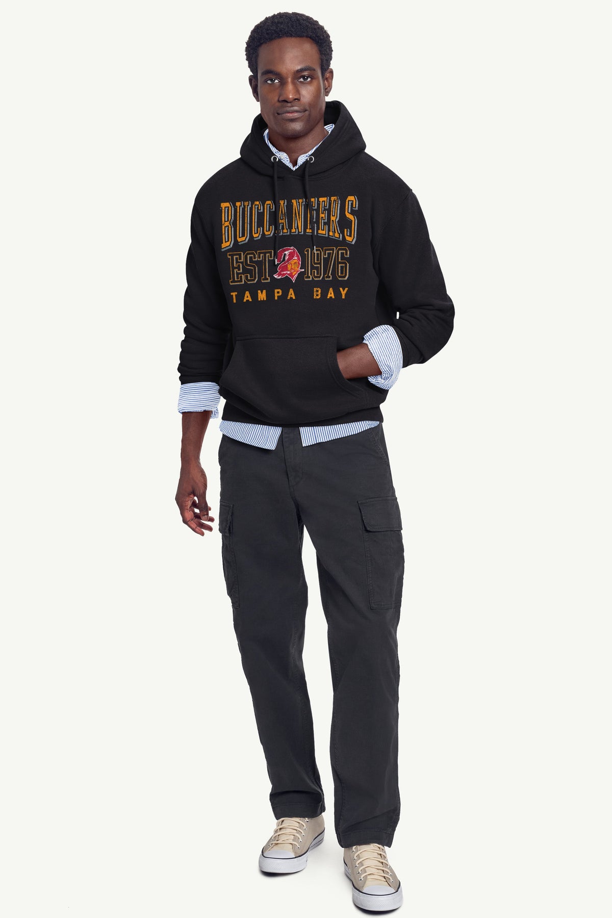 Starter Discount / MENS TAMPA BAY BUCCANEERS RETRO HOODIE