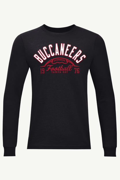 Starter Value / MENS TAMPA BAY BUCCANEERS HALF BALL LONG SLEEVE T SHIRT