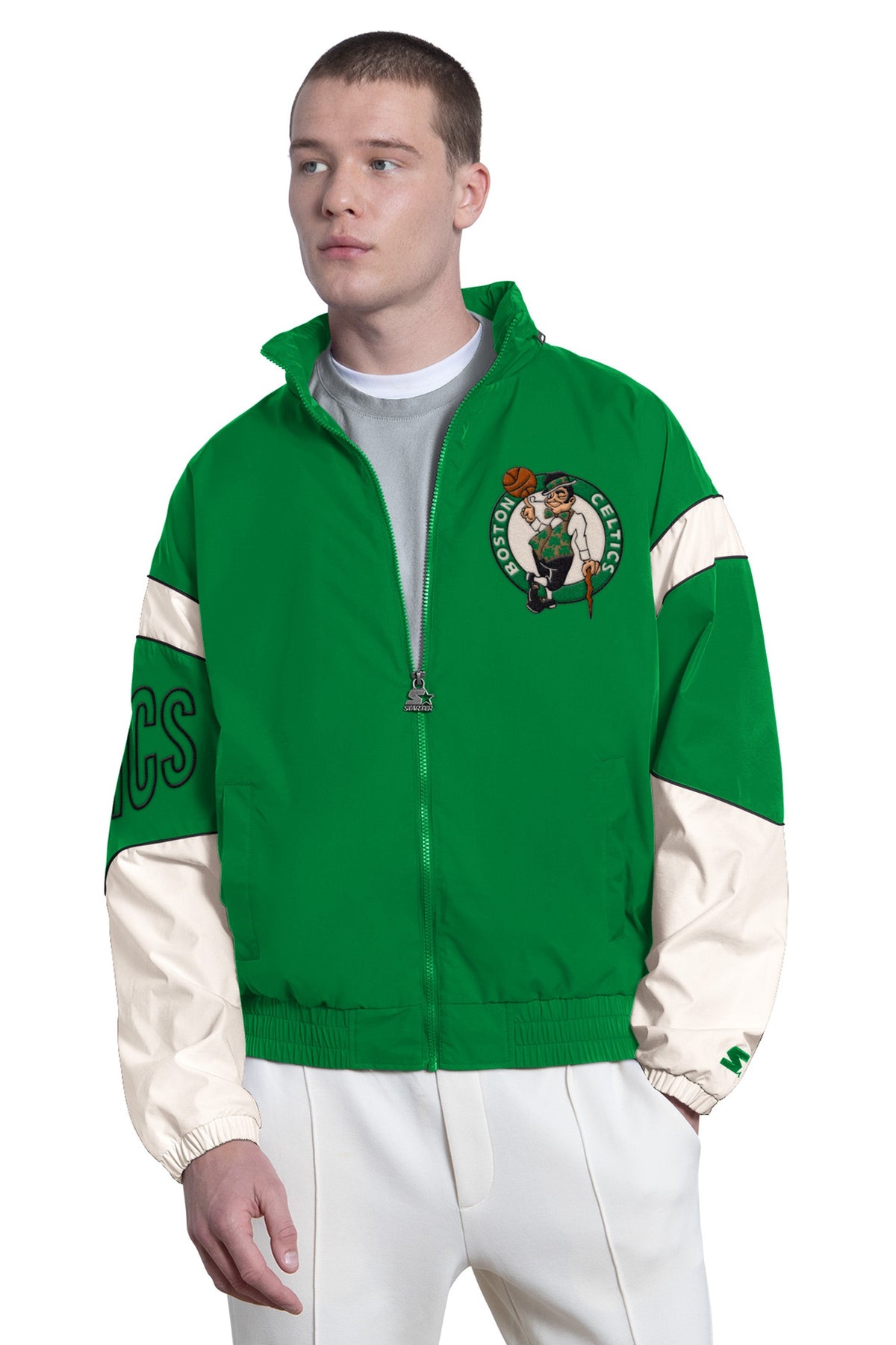 Starter Exclusive / MENS BOSTON CELTICS THE GUST FULL ZIP JACKET