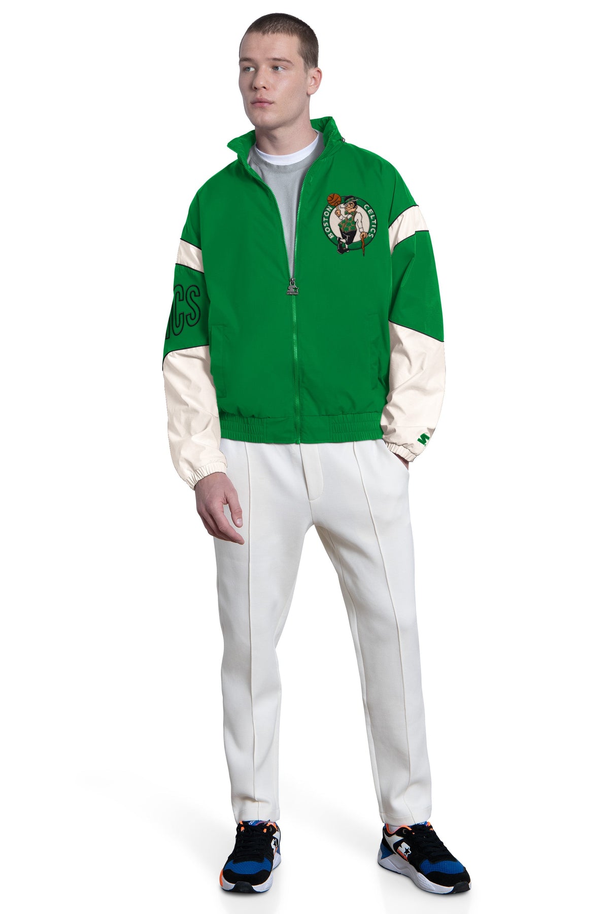 Starter Exclusive / MENS BOSTON CELTICS THE GUST FULL ZIP JACKET