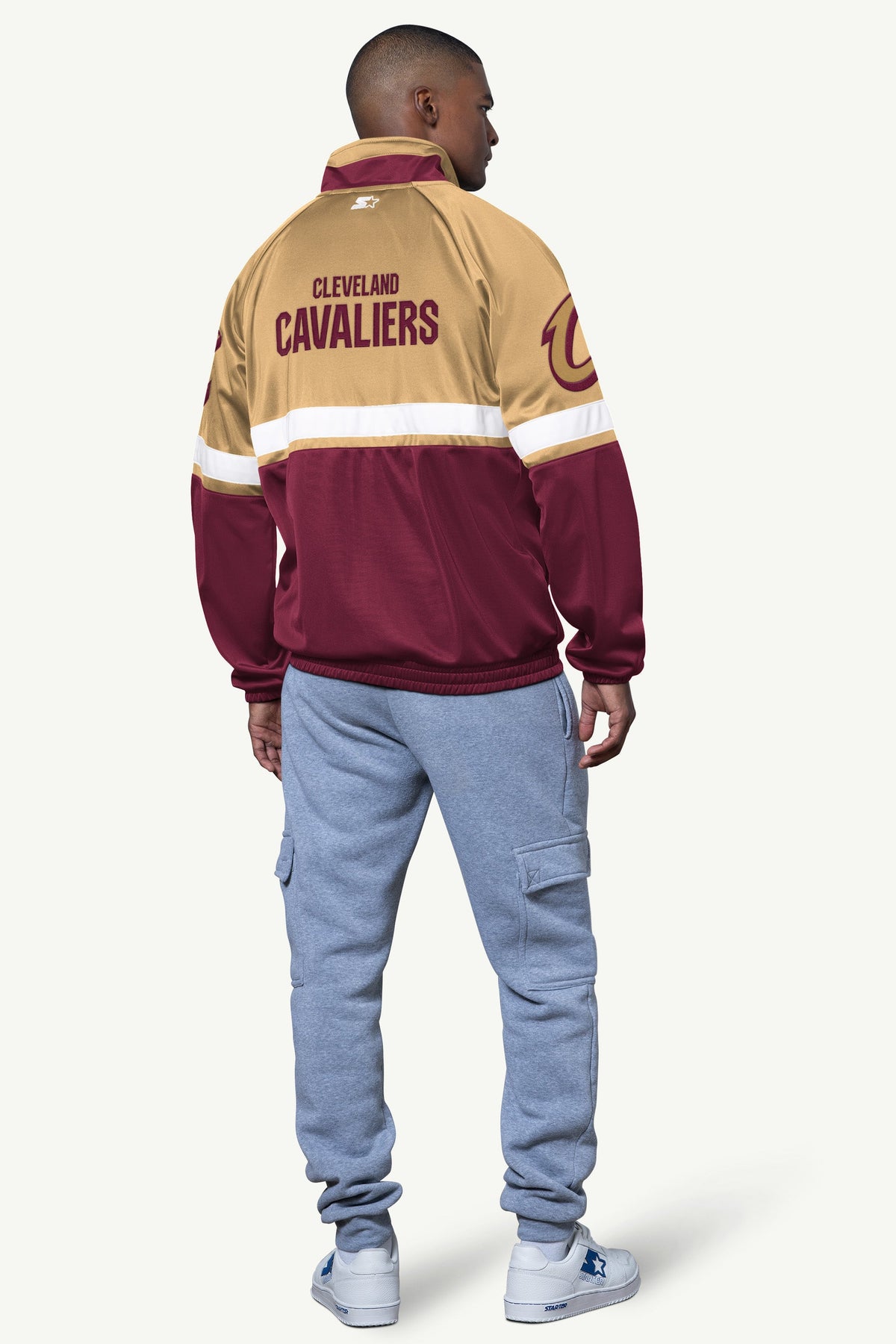 Starter Hot Sale / MENS CLEVELAND CAVALIERS VETERAN TRACK JACKET