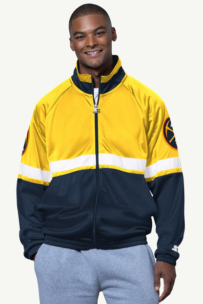 Starter Featured / MENS DENVER NUGGETS VETERAN TRACK JACKET