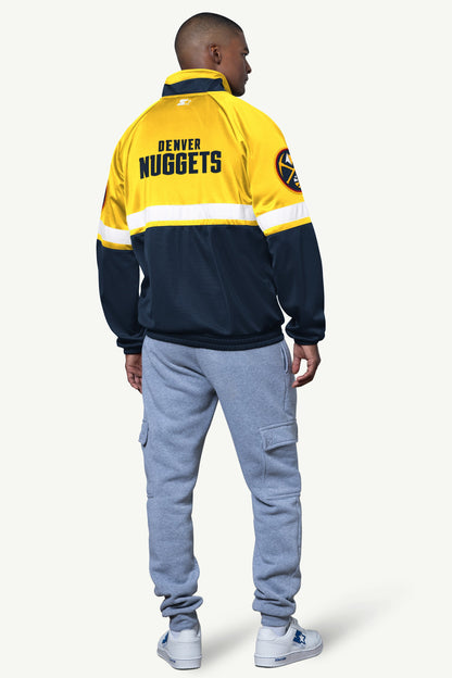 Starter Featured / MENS DENVER NUGGETS VETERAN TRACK JACKET
