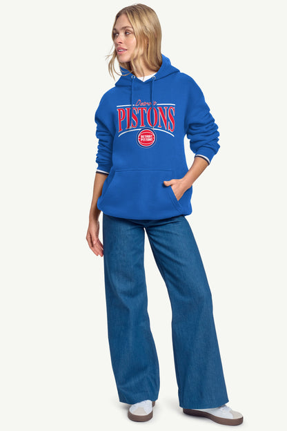 Starter Essential / WOMENS DETROIT PISTONS ARCH HOODIE