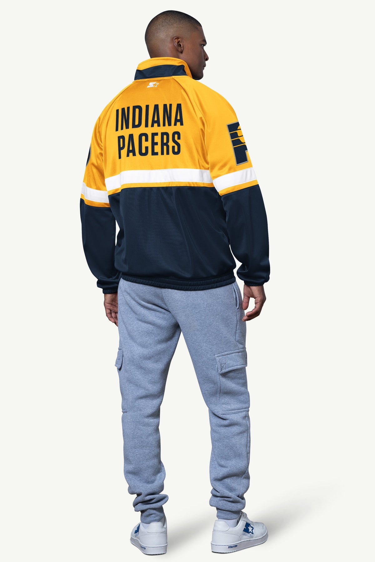 Starter Discount / MENS INDIANA PACERS VETERAN TRACK JACKET