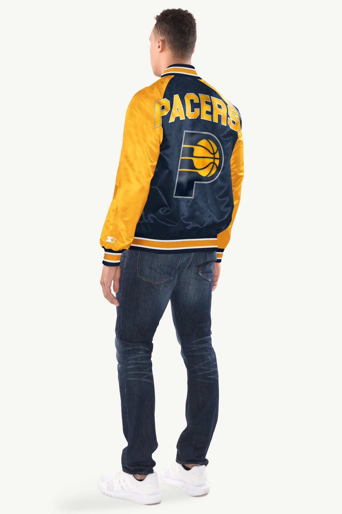 Starter Trending / MENS INDIANA PACERS INDUCTEE SATIN VARSITY JACKET