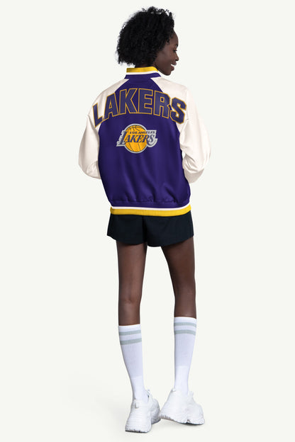 Starter Smart Buy / WOMENS LA LAKERS LAKERS BLITZ VARSITY JACKET