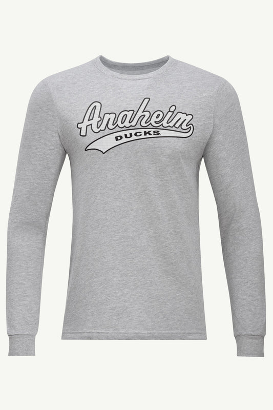 Starter Recommended / MENS ANAHEIM DUCKS TAILSWEEP LONG SLEEVE T SHIRT