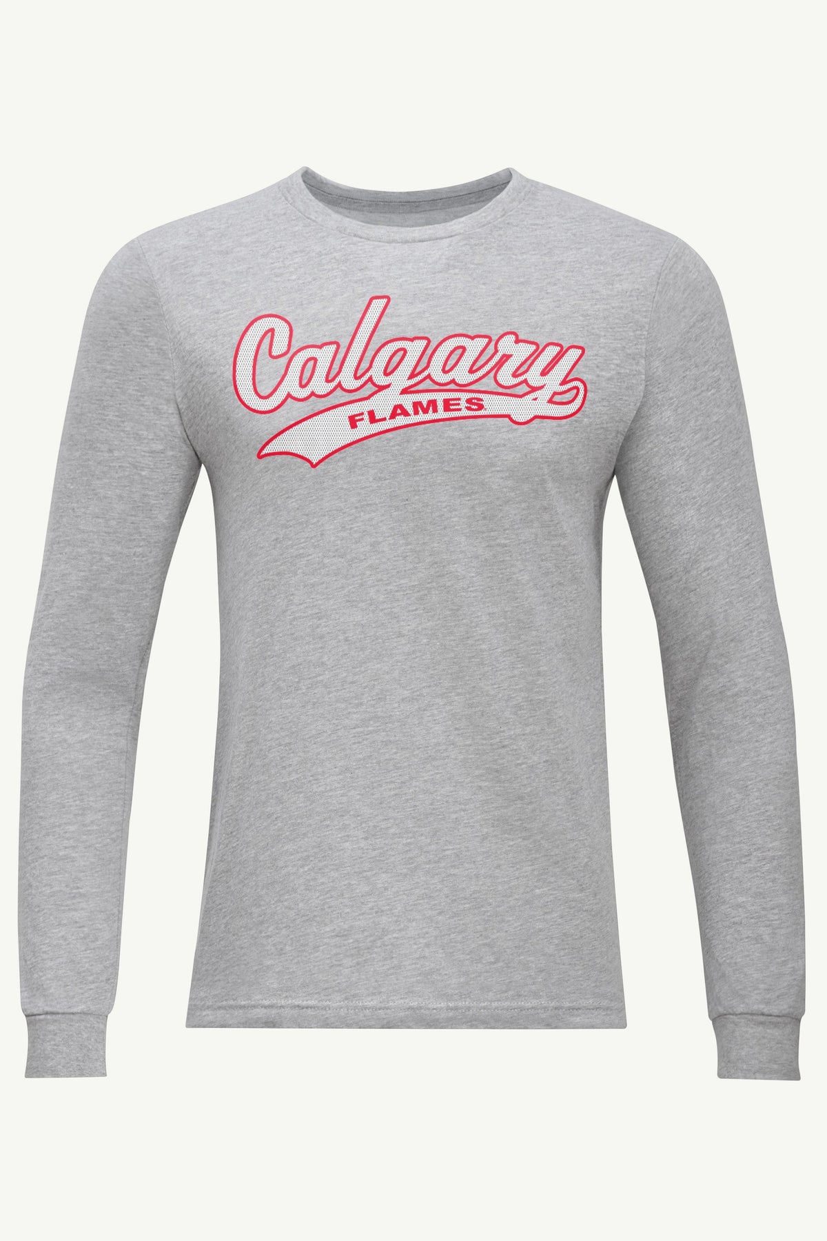 Starter Featured / MENS CALGARY FLAMES TAILSWEEP LONG SLEEVE T SHIRT