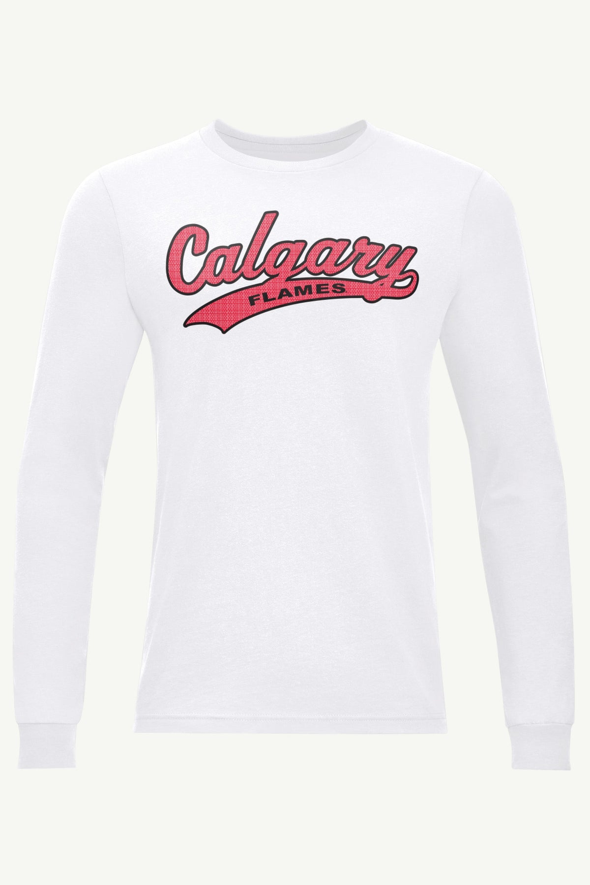 Starter Quality / MENS CALGARY FLAMES TAILSWEEP LONG SLEEVE T SHIRT