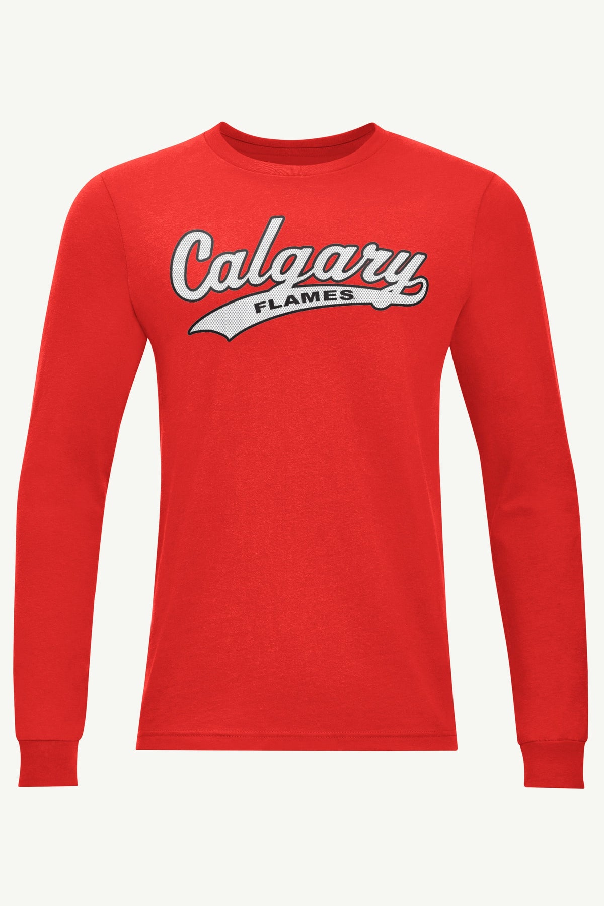 Starter Featured / MENS CALGARY FLAMES TAILSWEEP LONG SLEEVE T SHIRT