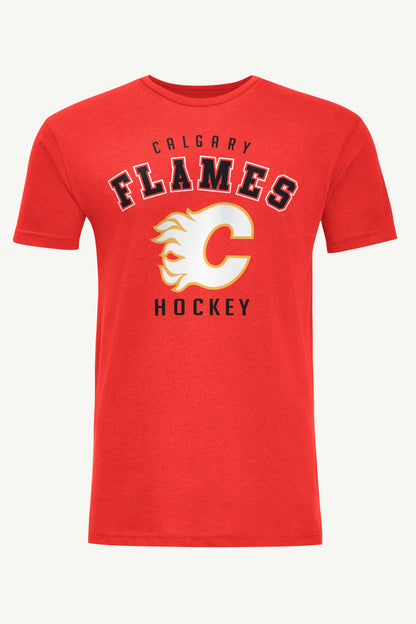 Starter Best Seller / MENS CALGARY FLAMES GRAPHIC T SHIRT