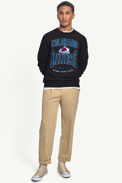 Starter Great Value / MENS COLORADO AVALANCHE CENTER SQUEEZE SWEATSHIRT