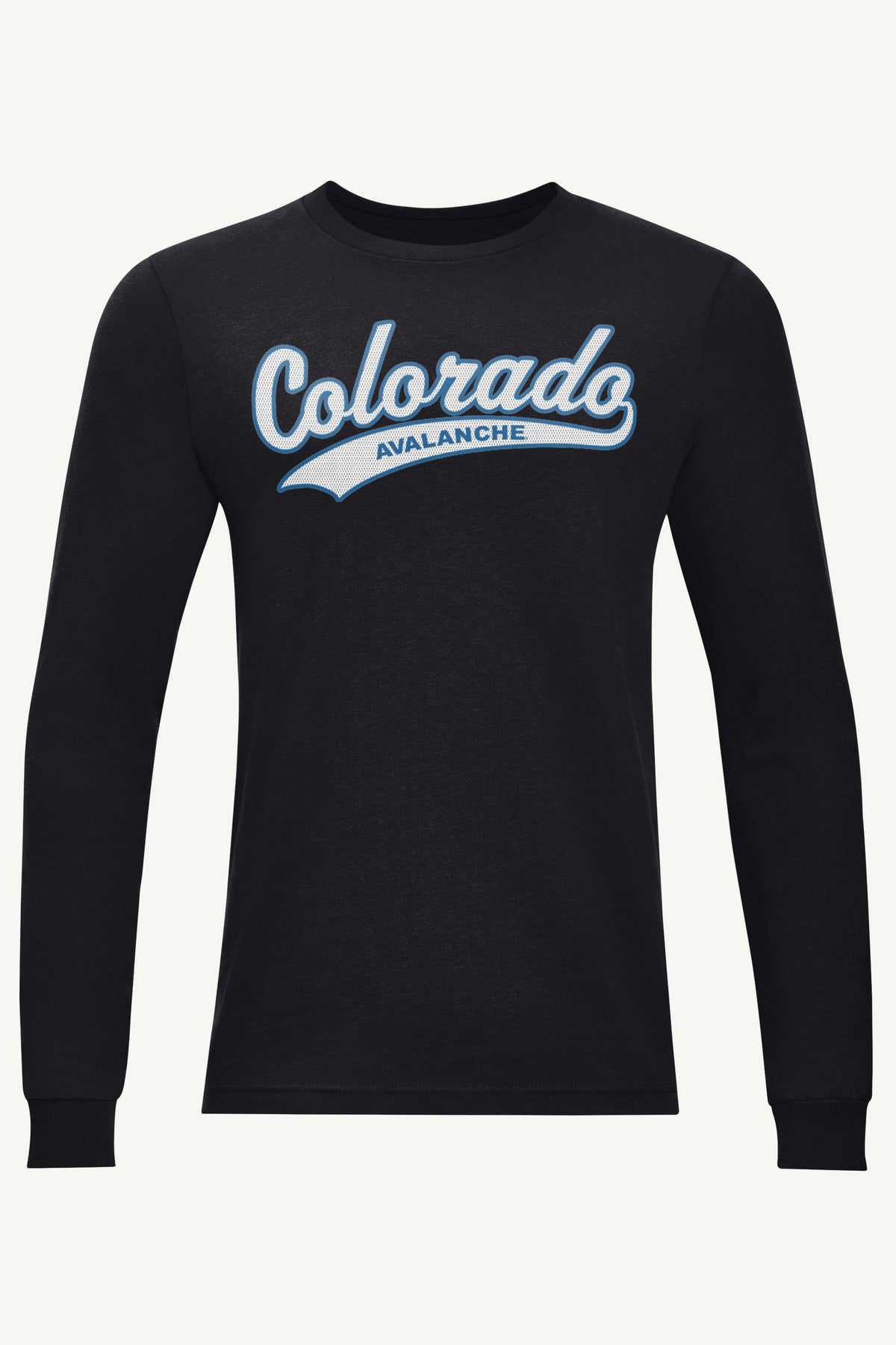 Starter Premium / MENS COLORADO AVALANCHE TAILSWEEP LONG SLEEVE T SHIRT