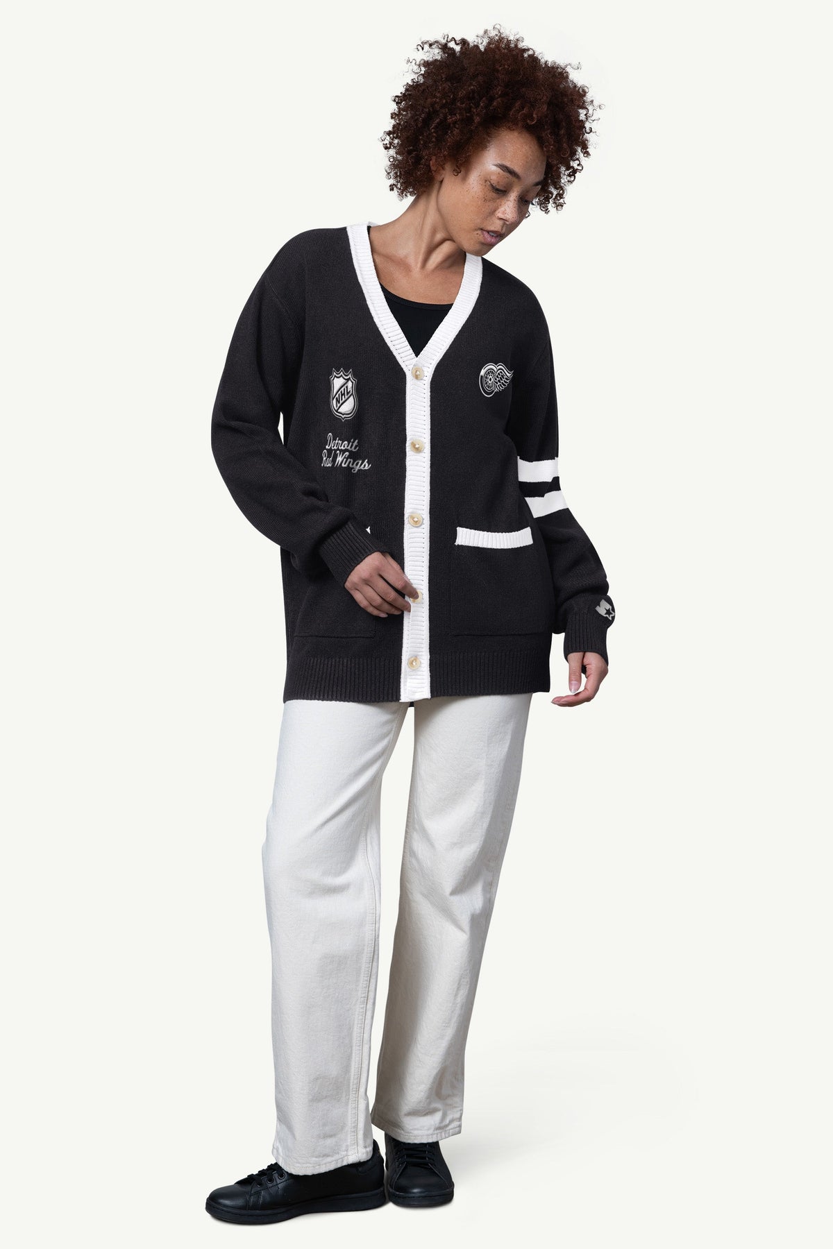Starter Great Value / WOMENS DETROIT RED WINGS CARDIGAN