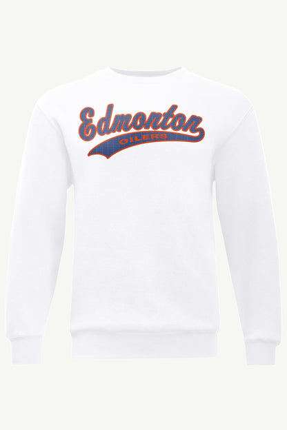 Starter Premium / MENS EDMONTON OILERS TAILSWEEP SWEATSHIRT
