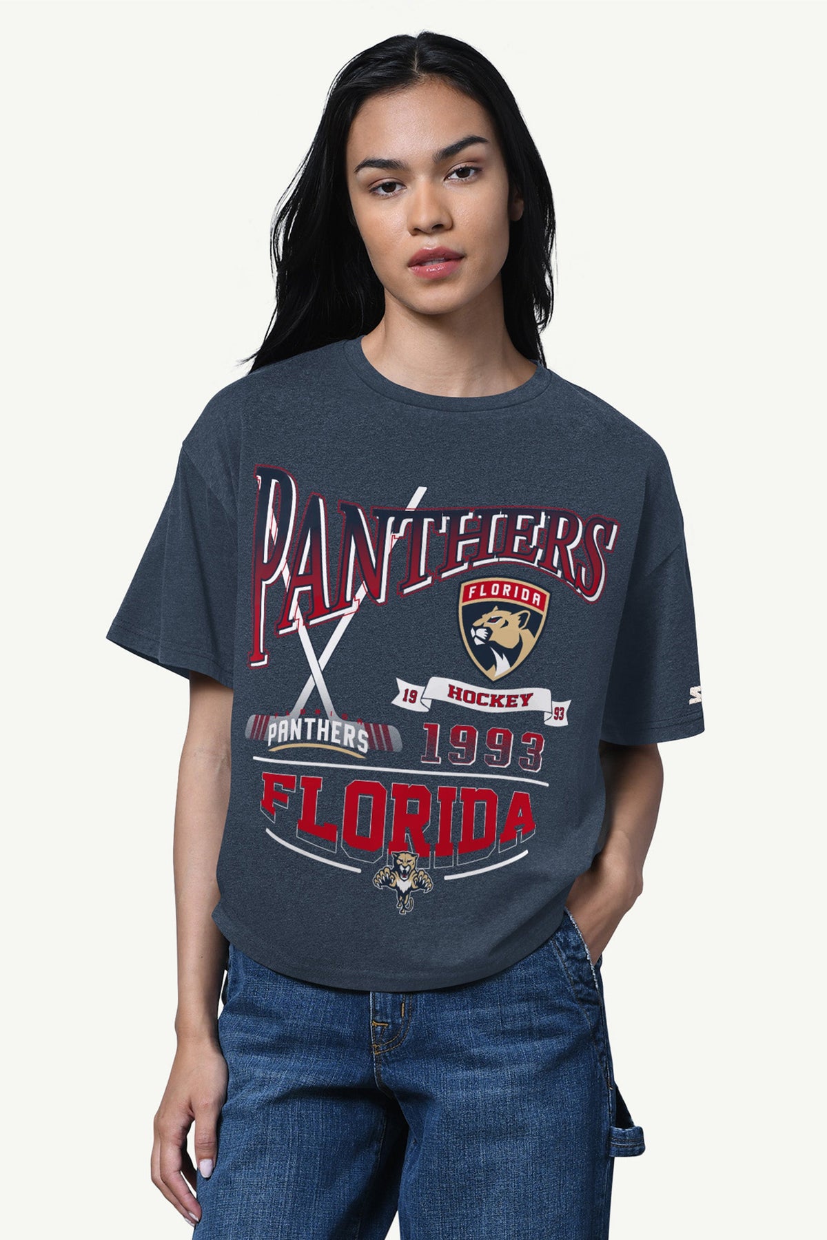 Starter Classic / WOMENS FLORIDA PANTHERS HALL OF FAME T SHIRT
