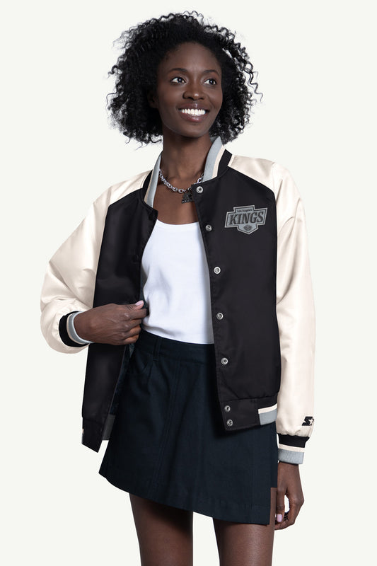 Starter Quality / WOMENS LOS ANGELES KINGS BLITZ VARSITY JACKET