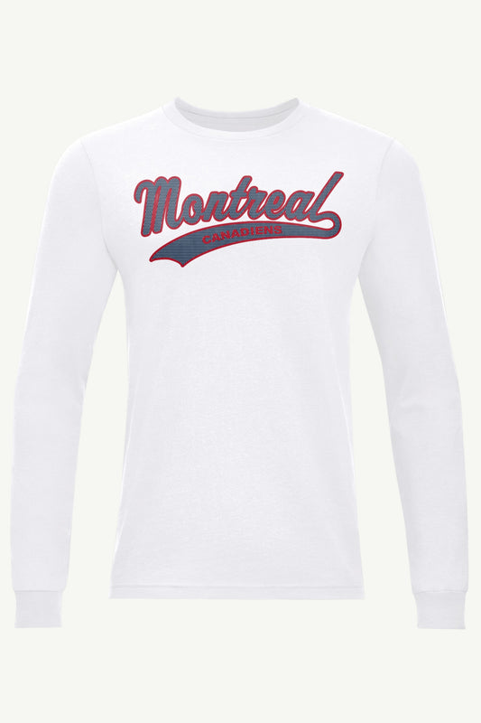 Starter Exclusive / MENS MONTREAL CANADIENS TAILSWEEP LONG SLEEVE T SHIRT