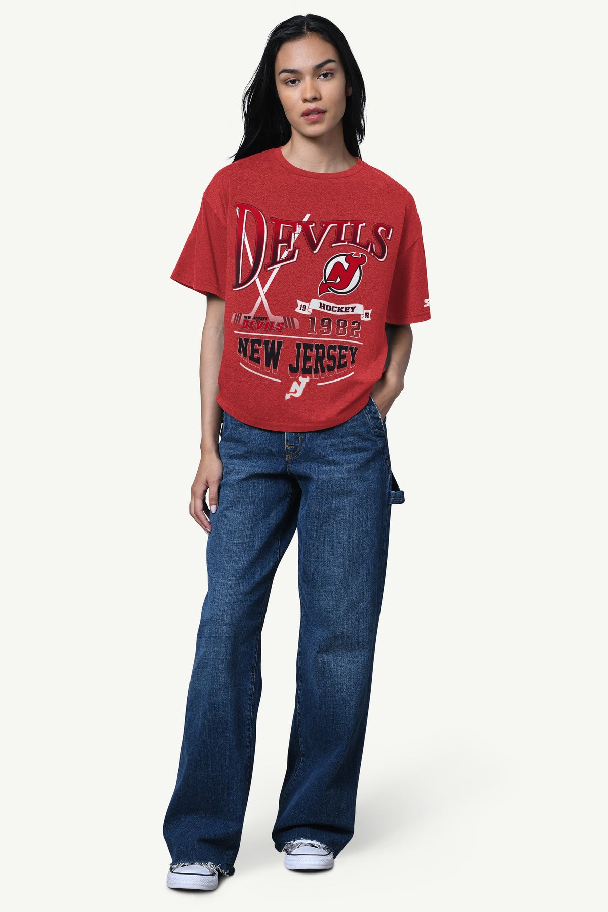 Starter Everyday / WOMENS NEW JERSEY DEVILS HALL OF FAME T SHIRT