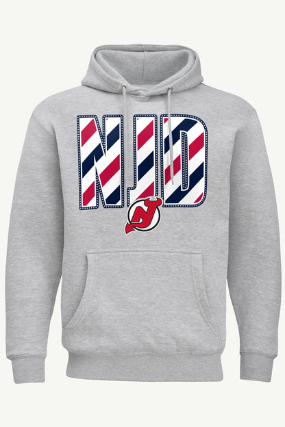 Starter Hot Sale / MENS NEW JERSEY DEVILS STARS AND STRIPES HOODIE