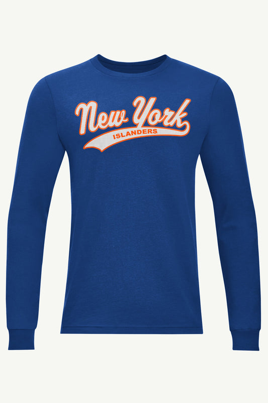 Starter New / MENS NEW YORK ISLANDERS TAILSWEEP LONG SLEEVE T SHIRT