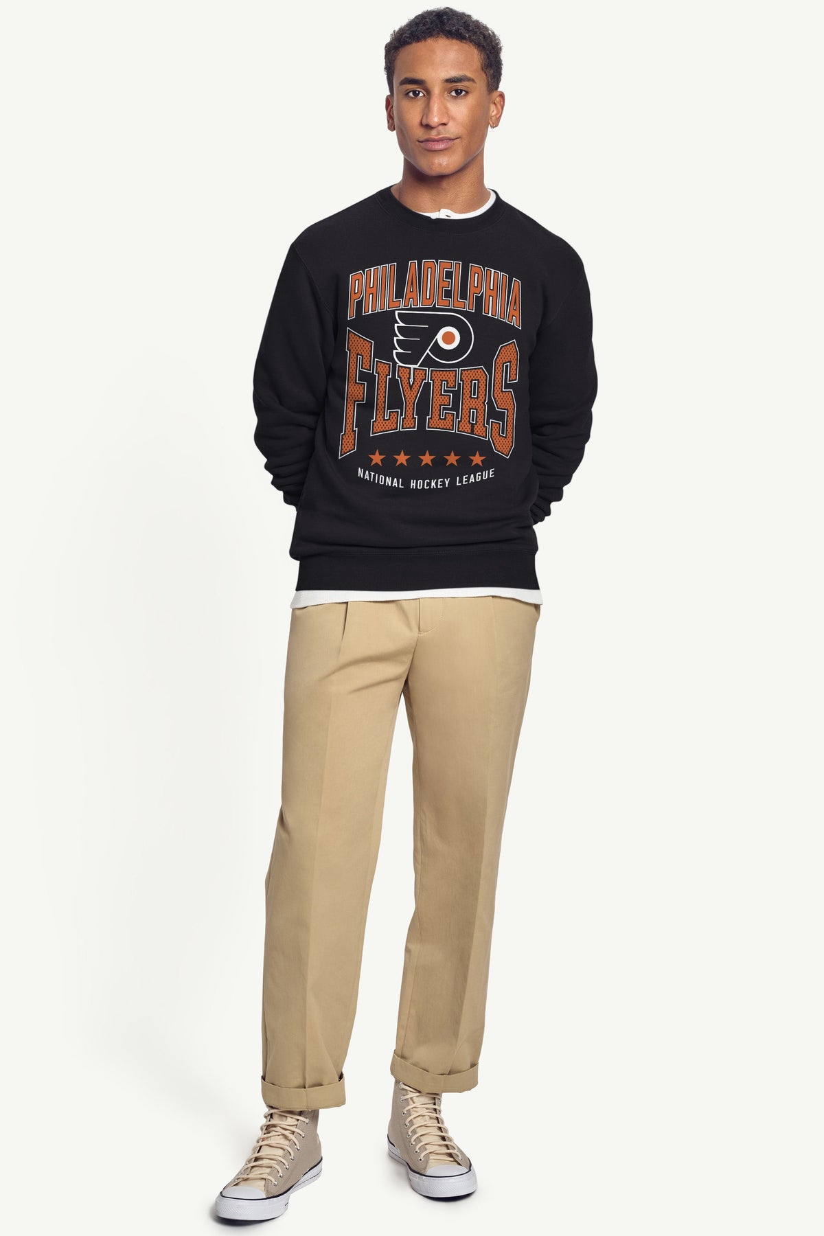 Starter Best Price / MENS PHILADELPHIA FLYERS CENTER SQUEEZE SWEATSHIRT