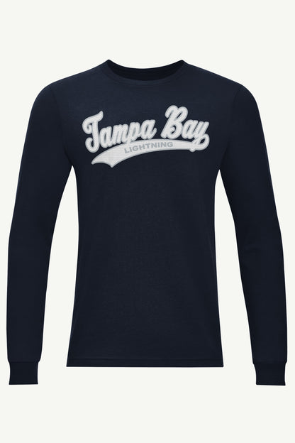 Starter Latest / MENS TAMPA BAY LIGHTNING TAILSWEEP LONG SLEEVE T SHIRT