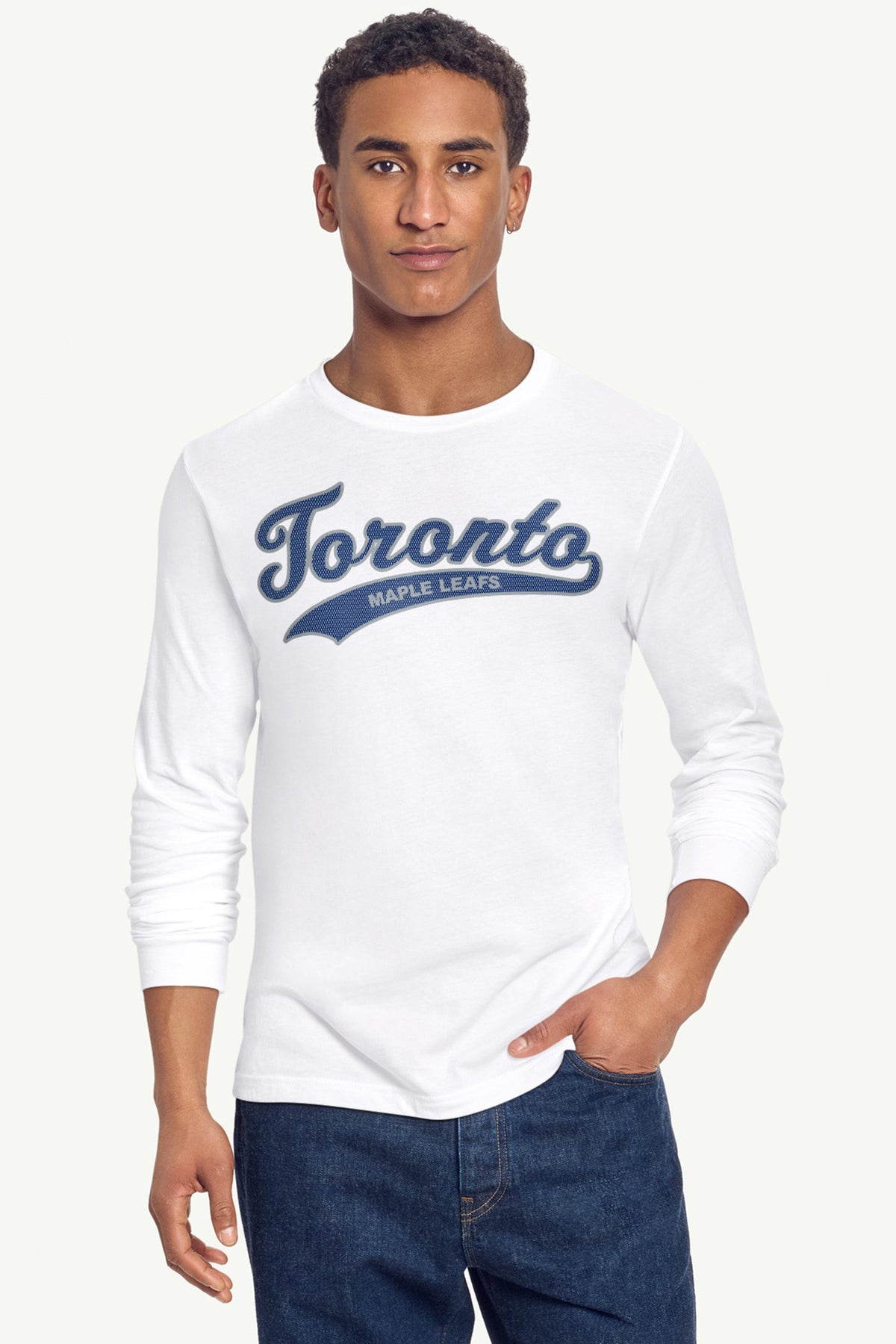 Starter Latest / MENS TORONTO MAPLE LEAFS TAILSWEEP LONG SLEEVE T SHIRT