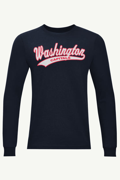 Starter Recommended / MENS WASHINGTON CAPITALS TAILSWEEP LONG SLEEVE T SHIRT