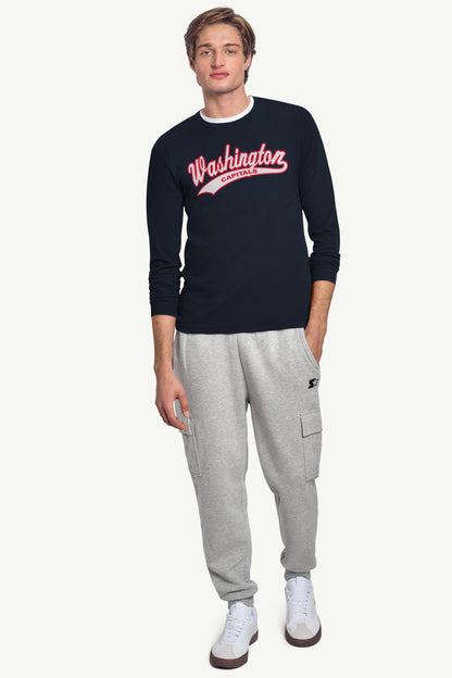 Starter Recommended / MENS WASHINGTON CAPITALS TAILSWEEP LONG SLEEVE T SHIRT