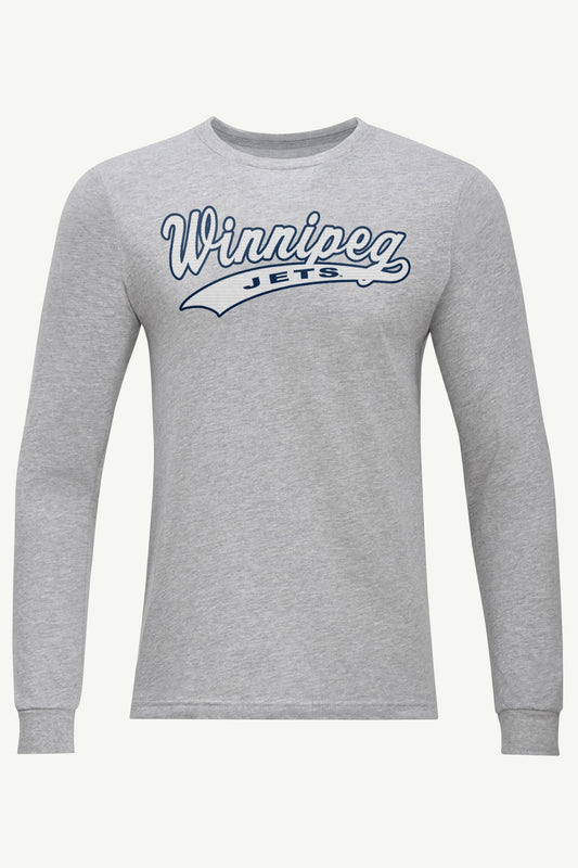 Starter Signature / MENS WINNIPEG JETS TAILSWEEP LONG SLEEVE T SHIRT