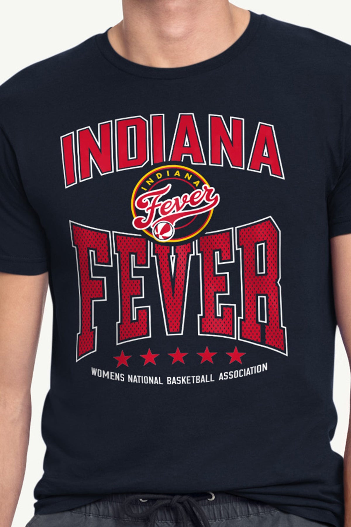 Starter Essential / MENS WNBA INDIANA FEVER CENTER SQUEEZE T SHIRT