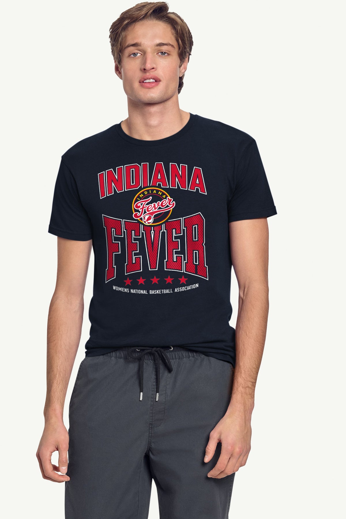 Starter Essential / MENS WNBA INDIANA FEVER CENTER SQUEEZE T SHIRT