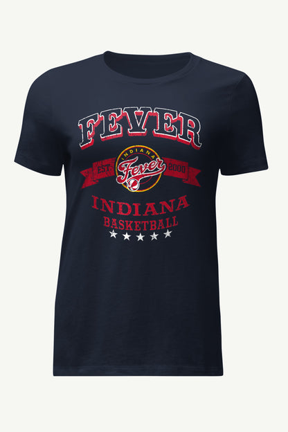 Starter New / WOMENS WNBA INDIANA FEVER BLEACHERS & BANNER T SHIRT