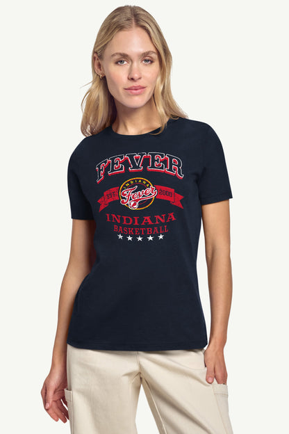 Starter New / WOMENS WNBA INDIANA FEVER BLEACHERS & BANNER T SHIRT