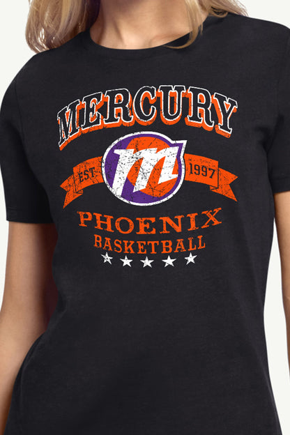 Starter Essential / WOMENS WNBA PHOENIX MERCURY BLEACHERS & BANNER T SHIRT