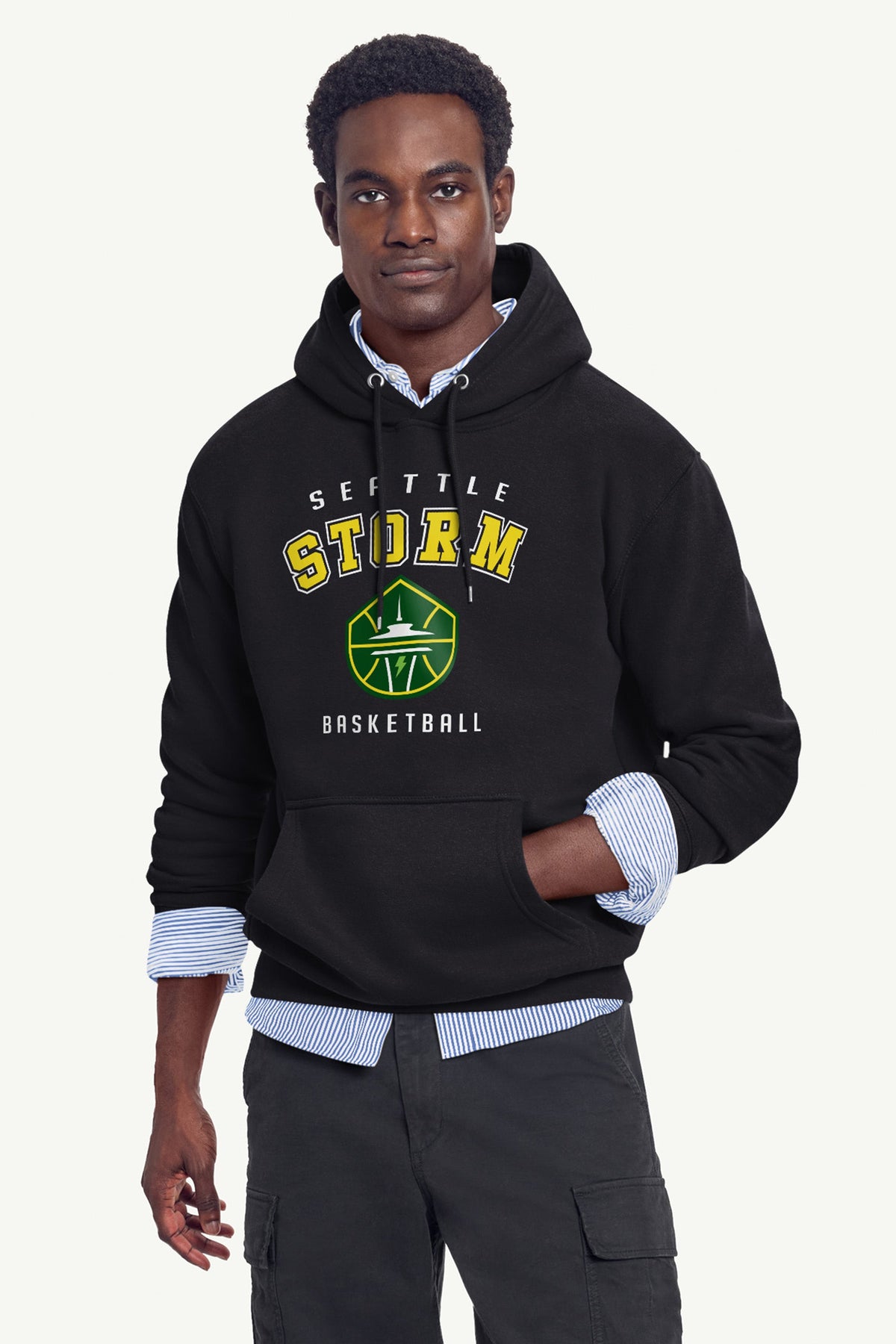 Starter Great Value / MENS SEATTLE STORM LOGO HOODIE