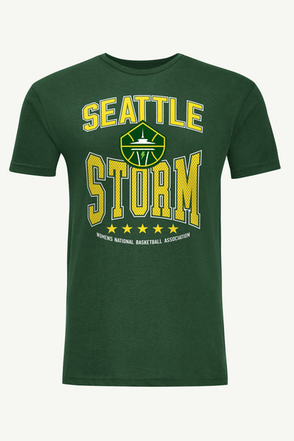 Starter Featured / MENS WNBA SEATTLE STORM CENTER SQUEEZE T SHIRT