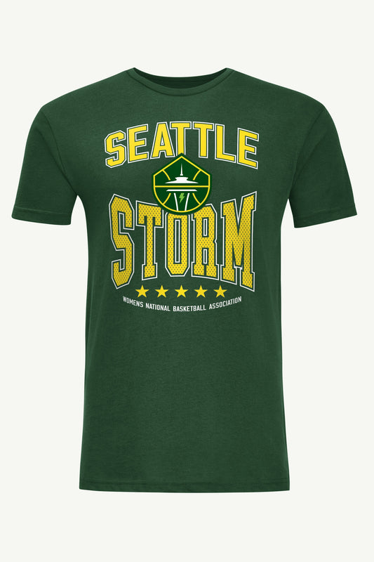 Starter Featured / MENS WNBA SEATTLE STORM CENTER SQUEEZE T SHIRT